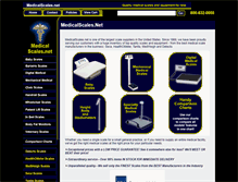 Tablet Screenshot of medicalscales.net